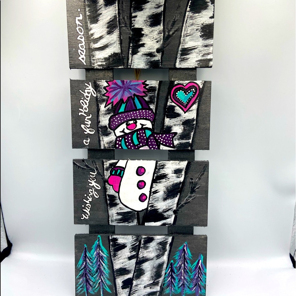 Snowman Handmade ❄️ Art